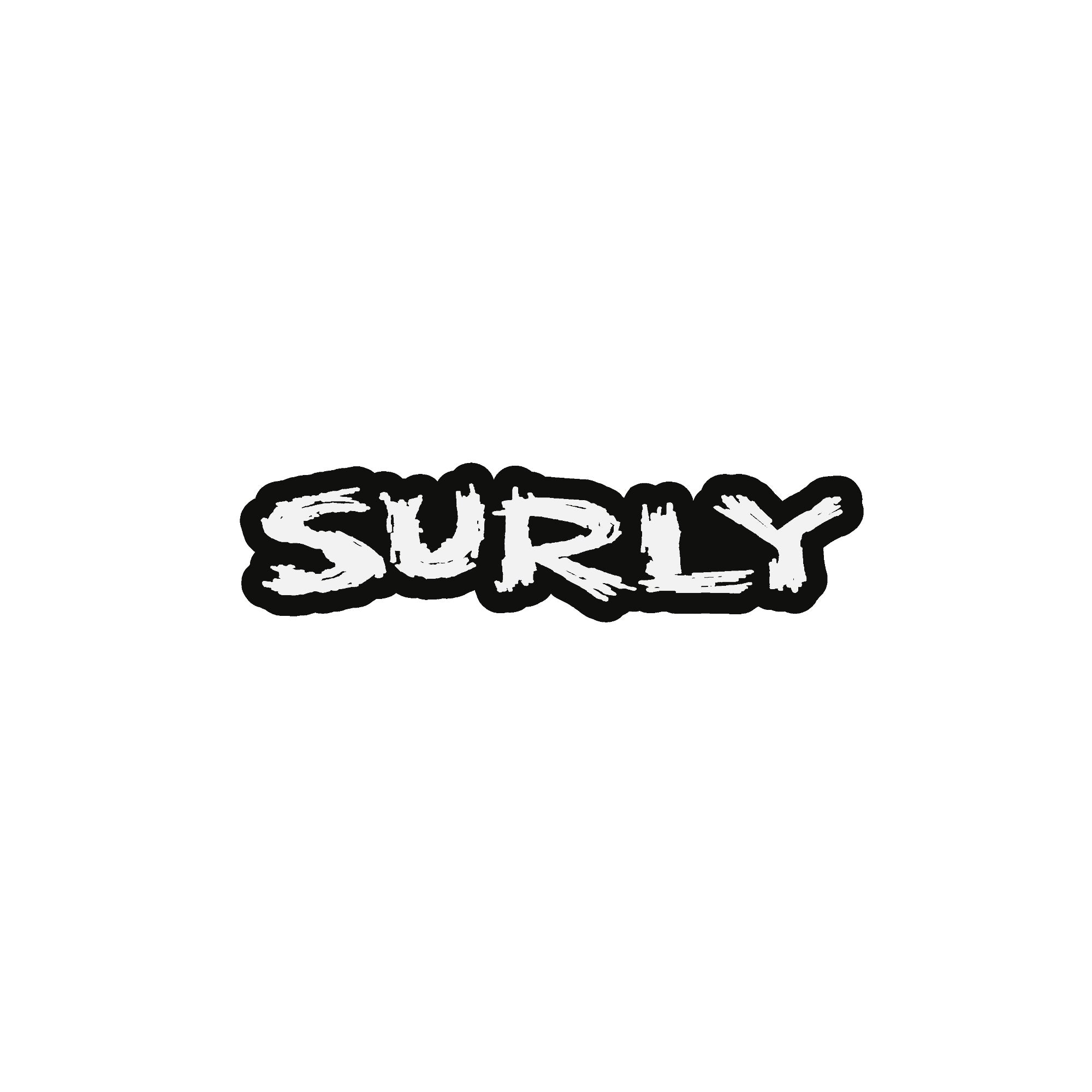 surly-logo-sticker-MA1001-2000px-sq Logo Sticker - Image 1