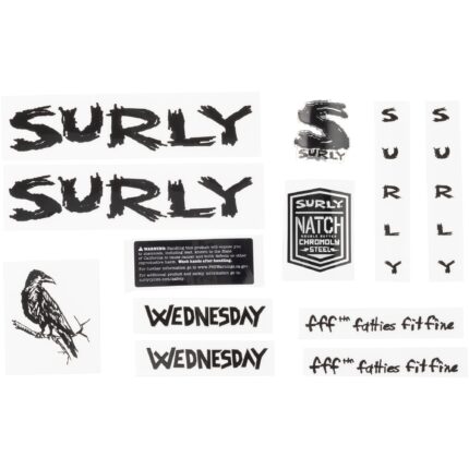 Wednesday Decal Set